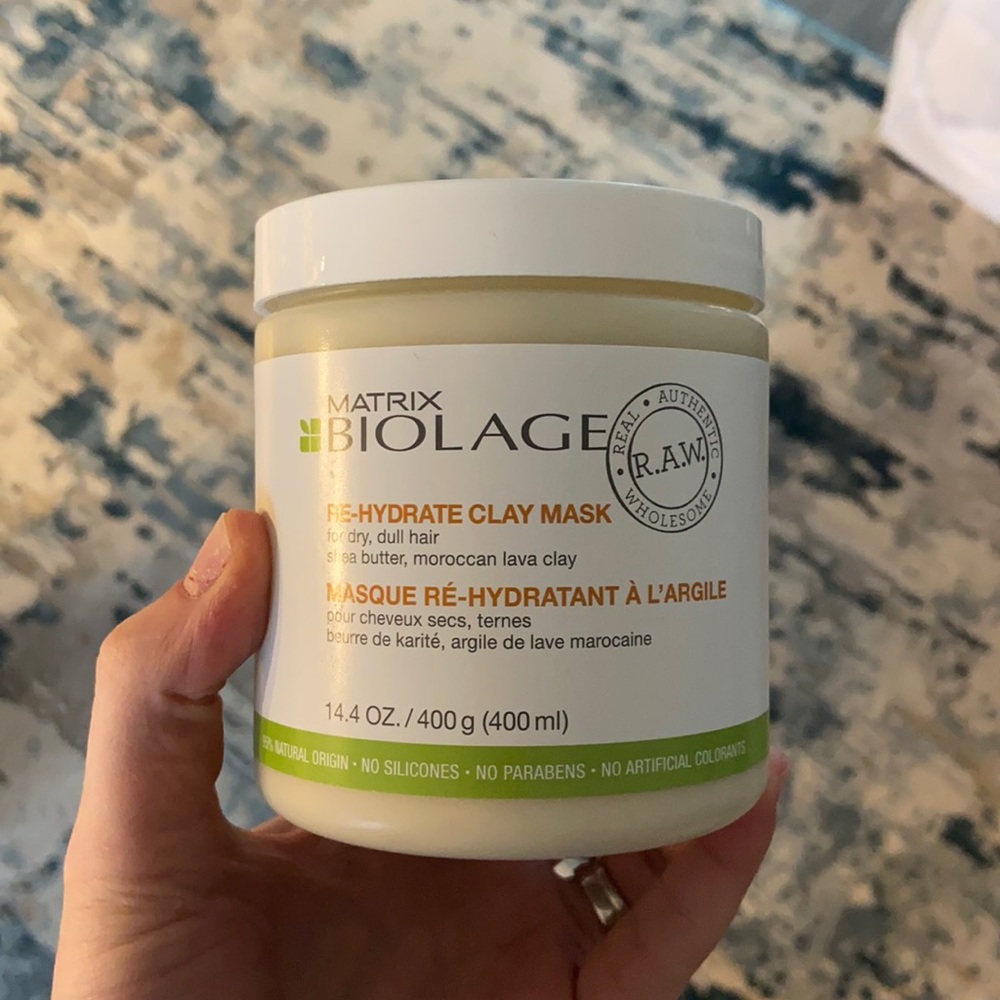 Biolage rehydrate clay mask